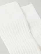 NN07 - Three-Pack Ribbed Cotton-Blend Socks