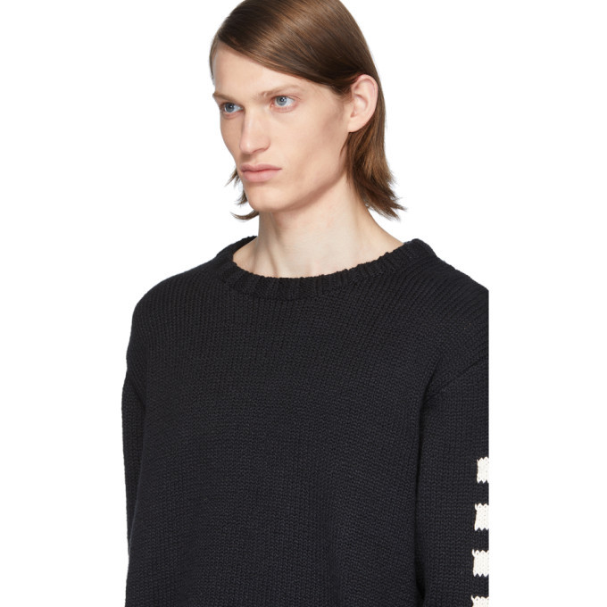 Rhude Black Rhacer Sweater Rhude