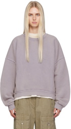 Acne Studios Gray Faded Sweatshirt