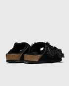 Birkenstock Arizona Vl Shearling Black Black - Womens - Sandals & Slides