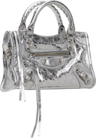 Balenciaga Silver 'Le City' Mini Bag