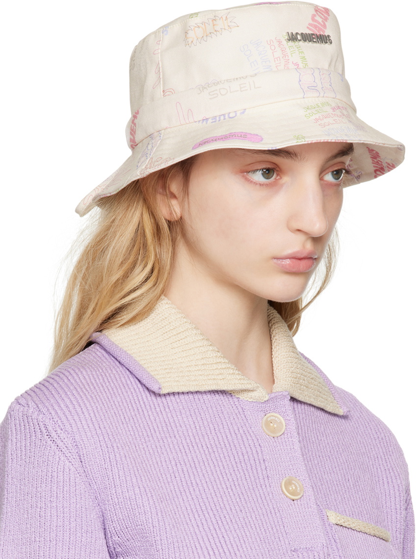 Jacquemus Beige 'Le Bob Gadjo' Bucket Hat