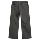 Hiking Patrol Men's Edge Softshell Technical Trousers in Charcoal Black