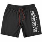 Napapijri Men's Swim Short in Black