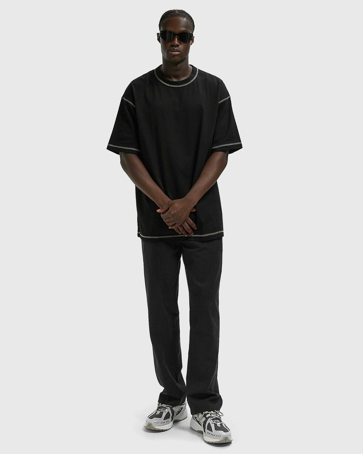 Comme des Garçons Homme TEE Black Mens Shortsleefe