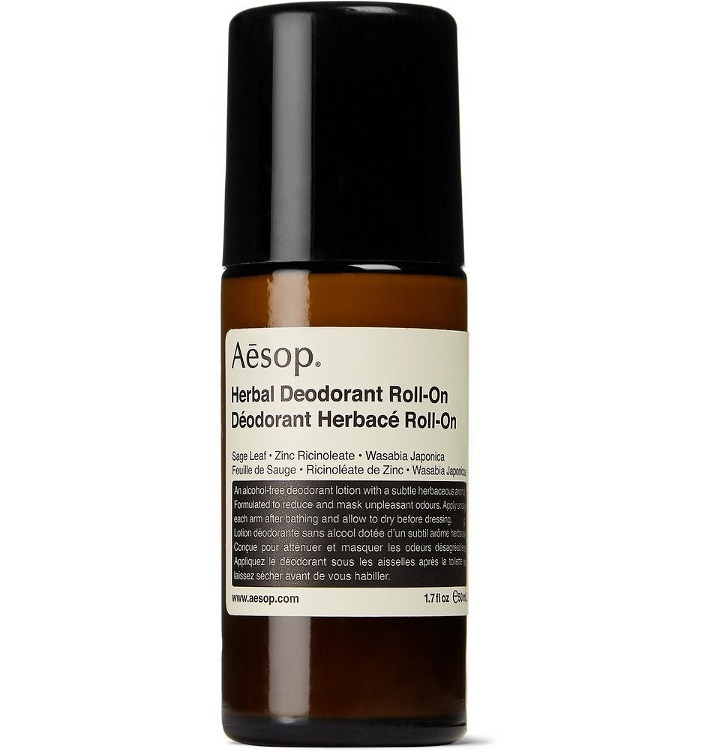 Photo: Aesop - Herbal Deodorant Roll-On, 50ml - Colorless