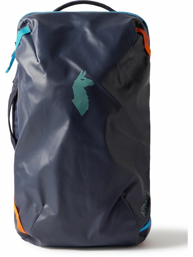 Photo: Cotopaxi - Allpa 28L Logo-Print Shell and Canvas Backpack