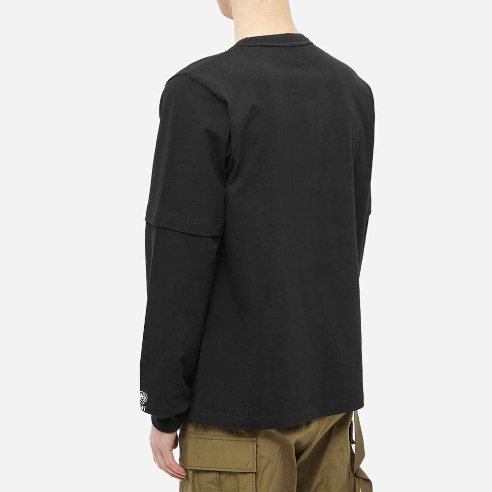 Sacai x Eric Haze Long Sleeve One Kind Word T-Shirt in Black