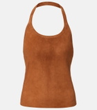 Stouls Cherry suede minidress
