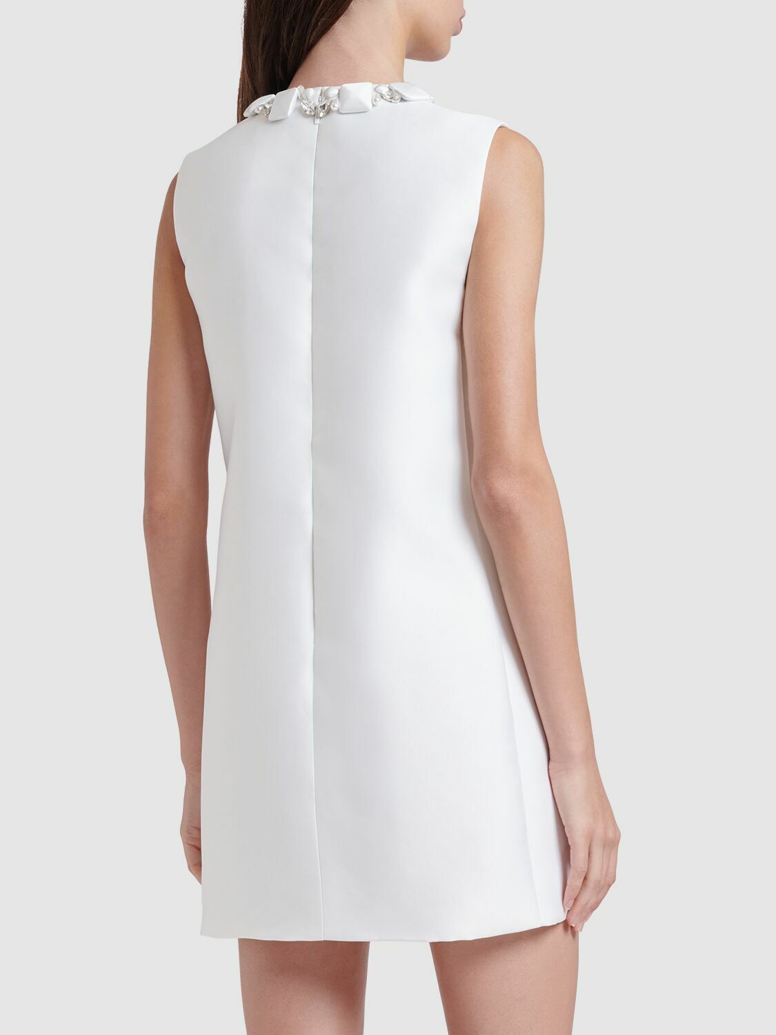 【送料&関税込】Versace Silk Blend Duchesse Mini Dress VERSACE Silk Blend Duchesse Mini Dress Versace