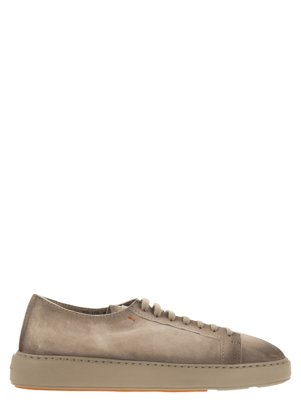 Photo: Santoni Suede Sneaker