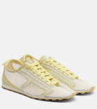 Jacquemus Tennis leather-trimmed sneakers