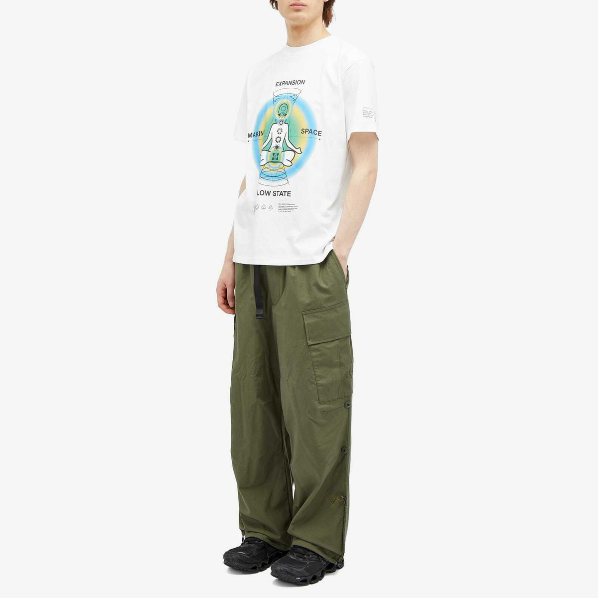 Space Available Men's Making Space T-Shirt in Off White