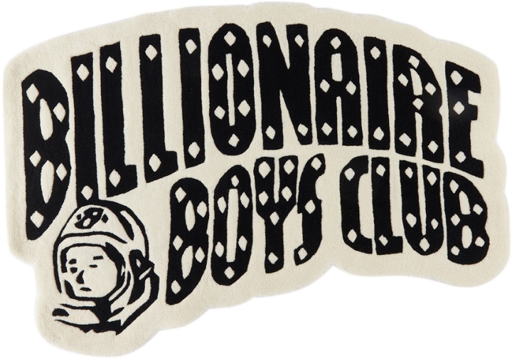 Photo: Billionaire Boys Club Off-White & Black Arch Logo Rug
