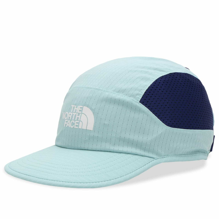 Photo: The North Face Men's Summer LT Run Expedition Cap in Canal Blue 
