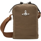 Vivienne Westwood Khaki Luke Crossbody Bag