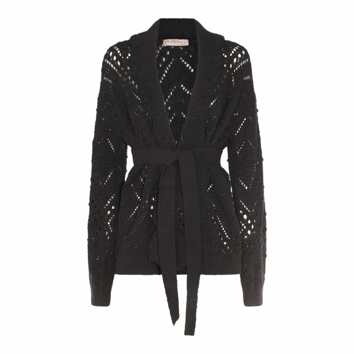Photo: TwinSet Black Knitwear
