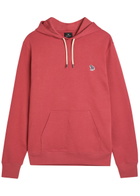 PS Paul Smith Appliquéd Hooded Cotton Sweatshirt Pink
