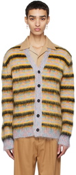 Marni Multicolor Striped Cardigan