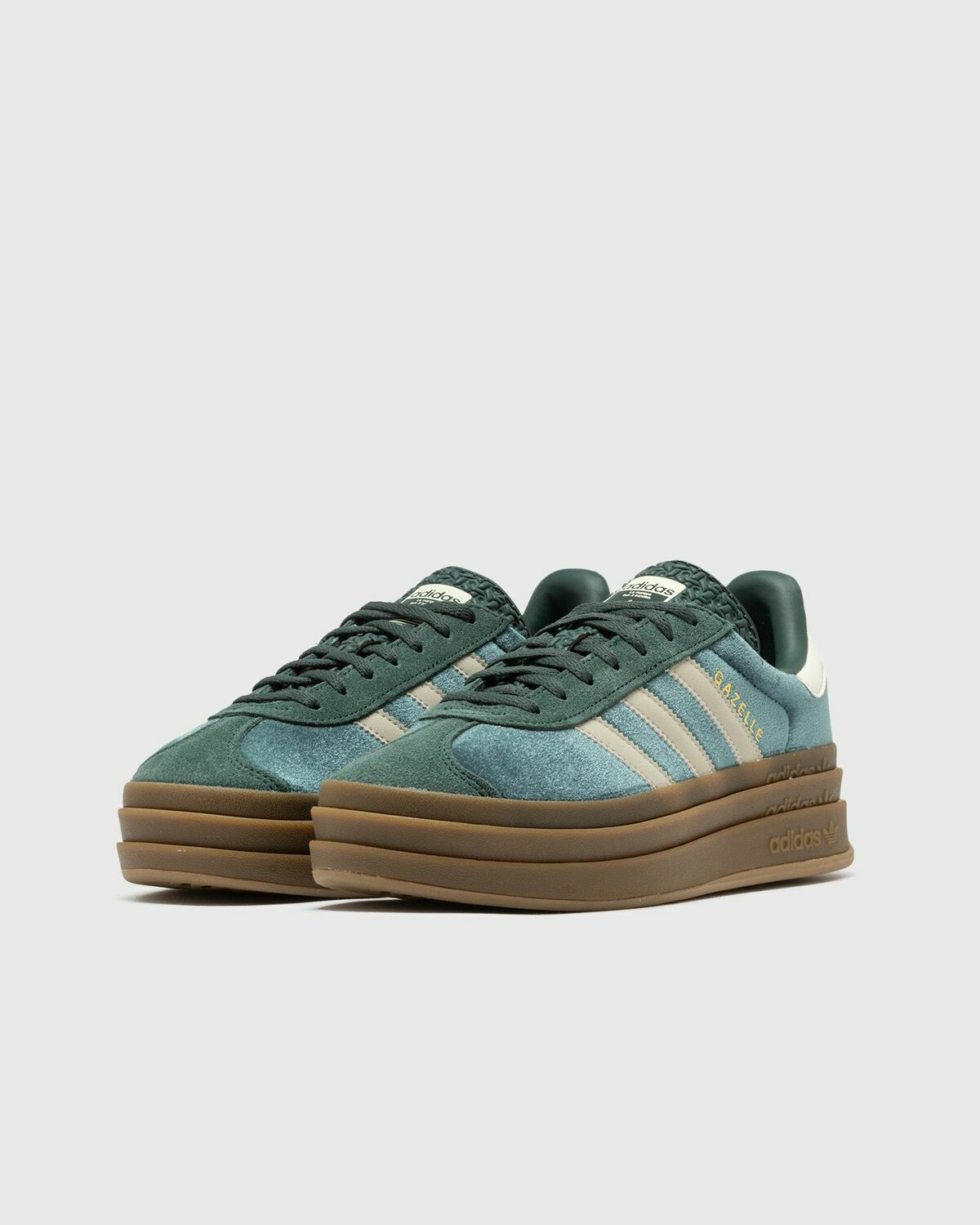 adidas gazelle silver green womens GAZELLE CANDY GOLD – AMÉNDE