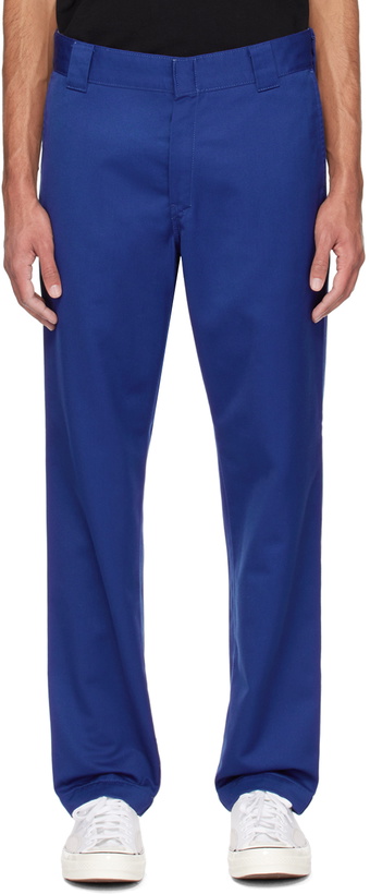 Photo: Carhartt Work In Progress Blue Master Trousers