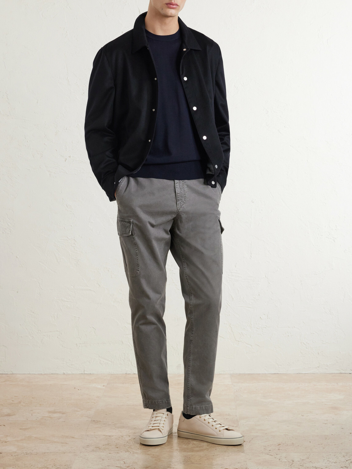SEASE - Lasca Wish® Virgin Wool T-Shirt - Blue