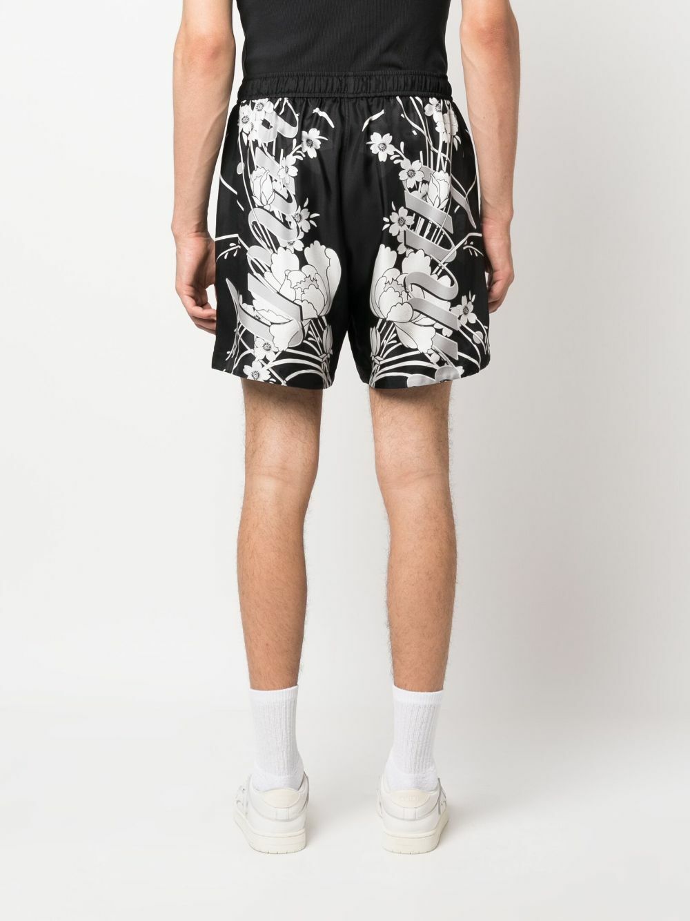 L size FLOWER AMIRI BERMUDA CROCKERY - Board shorts
