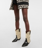 Isabel Marant - Duerto leather cowboy boots