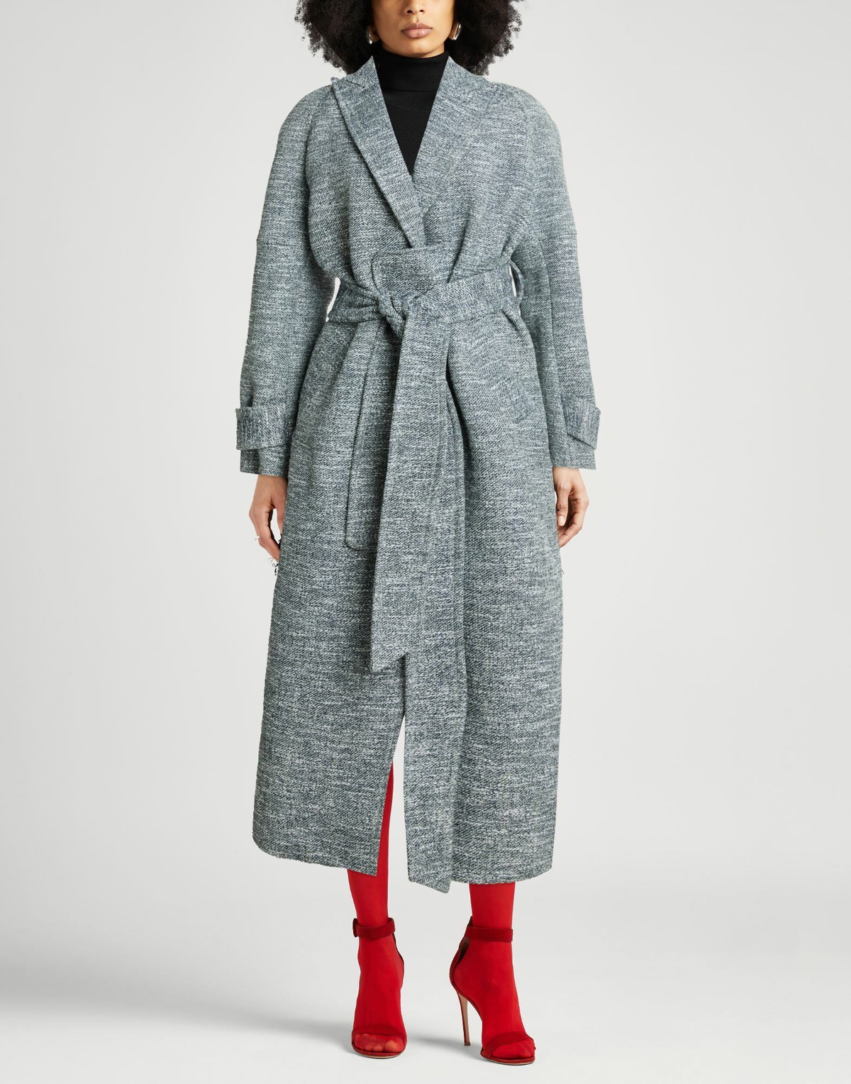 Victoria Beckham Womens Coat in Grey