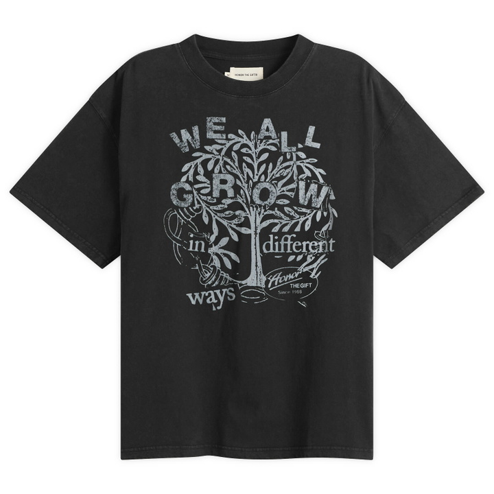 Photo: Honor the Gift Men's We All Grow T-Shirt in Black