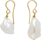 Jil Sander Grainy Earrings