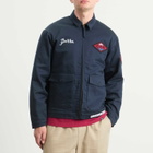 By Parra Men's Pumping Gas Jacket in Navy Blue