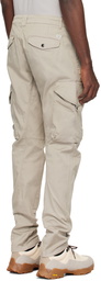 C.P. Company Beige Ergonomic Cargo Pants