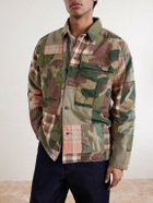 RRL - Patchwork Cotton Shirt - Green