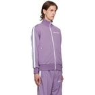 Palm Angels Purple Classic Track Jacket