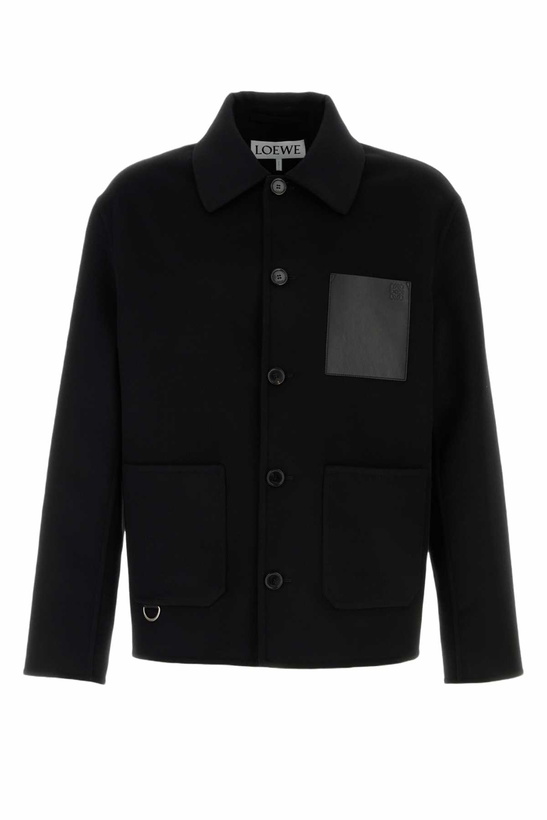 Photo: Loewe Black Wool Blend Jacket