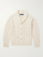 Polo Ralph Lauren - Cable-Knit Cotton Cardigan - Neutrals
