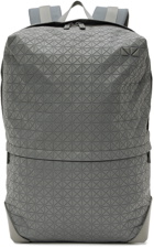 Bao Bao Issey Miyake Gray Liner One-Tone Backpack