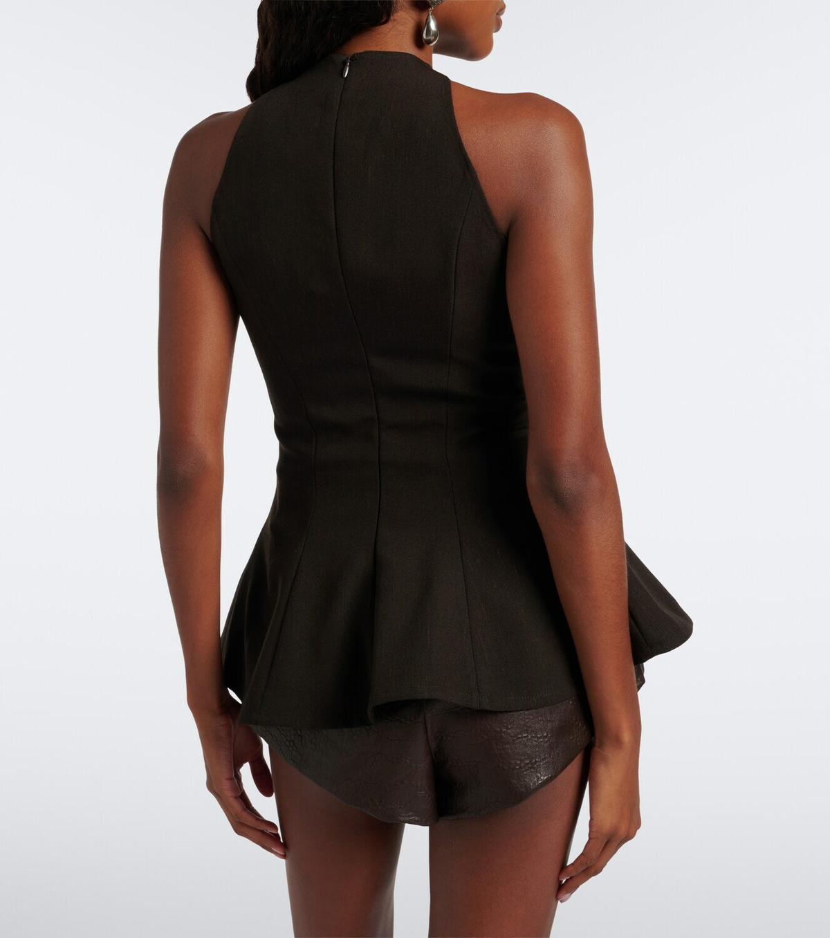 Magda Butrym Peplum wool top