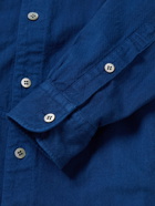 Blue Blue Japan - Indigo-Dyed Cotton-Twill Shirt - Blue