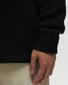 C.P. Company Wool Polar Fleece Logo Sweatshirt Black - Mens - Sweatshirts