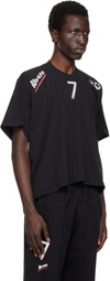 Prototypes Black Moved Neckline T-shirt