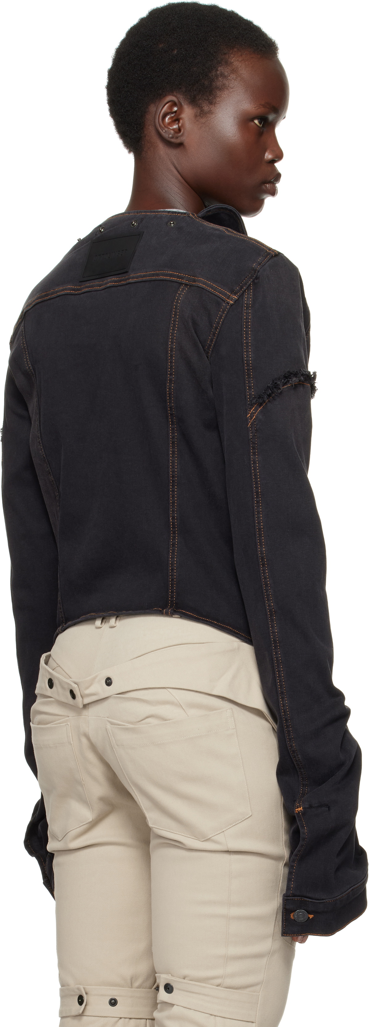 Riani Fringed Drape Collar Jacket With Belt Grey