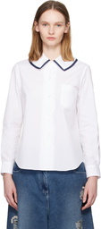 Comme des Garçons Girl White Cotton Shirt