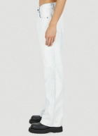 Coated Jeans in White