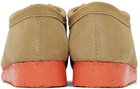 Clarks Originals Tan & Orange Suede Wallabee Derbys