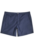 Sunspel Brushed-shell Swim Shorts Navy