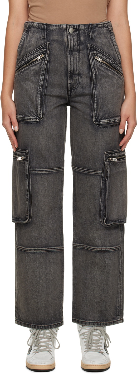 AMIRI Gray Cargo Jeans Amiri