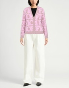 Fiorucci Womens Cardigan in Pink