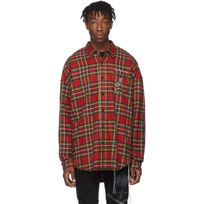 Photo: mastermind WORLD Reversible Red Tartan Check Shirt